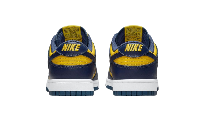 Sneakers WMNS Nike Dunk Low Michigan -  Yellow Black - DD1391-700