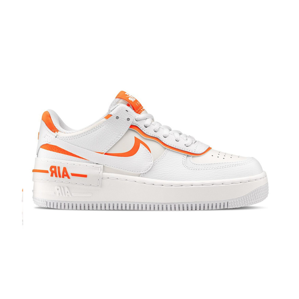 Nike Air Force 1 Shadow Orange White - Drop The Sneakers