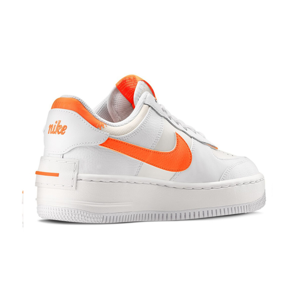 Nike Air Force 1 Shadow Orange White - Drop The Sneakers