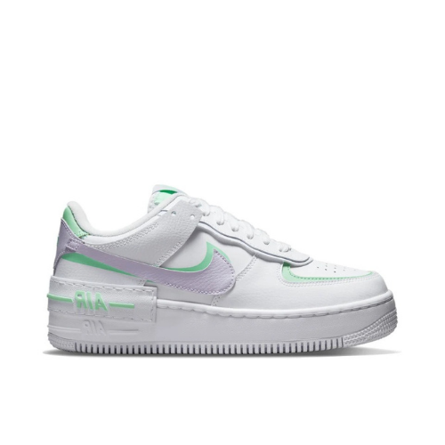 Sneakers WMNS Nike Air Force 1 Shadow - White Lime / Infinite Lilac CU8591-103