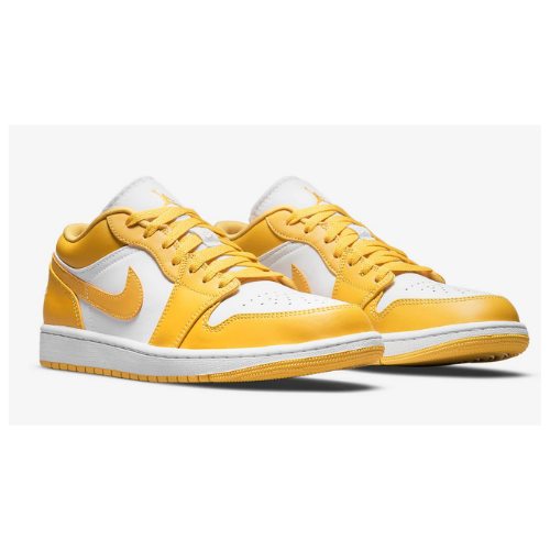 Sneakers WMNS Air Jordan 1 Low - White Yellow 553558-171