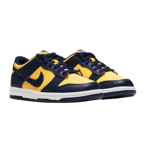 Sneakers WMNS Nike Dunk Low Michigan -  Yellow Black - DD1391-700