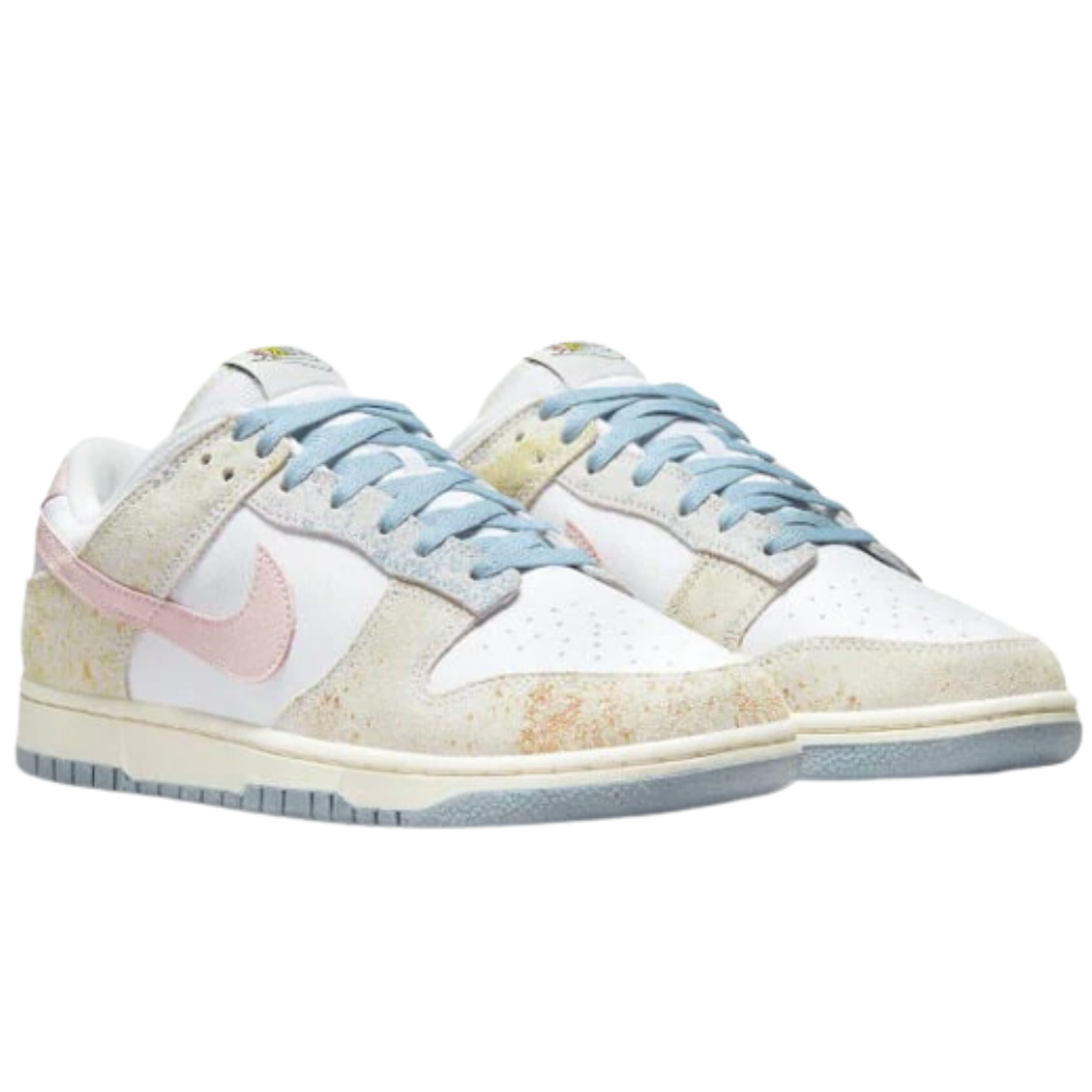 Sneakers WMNS Nike Dunk Low Oxidized - WHITE/PINK-BLUE DV6486-100