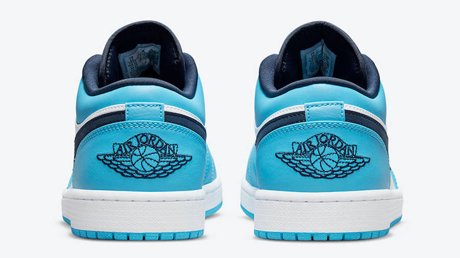 Sneakers WMNS Nike Air Jordan 1 Low UNC (2021) - Dark Powder Blue 553558-144