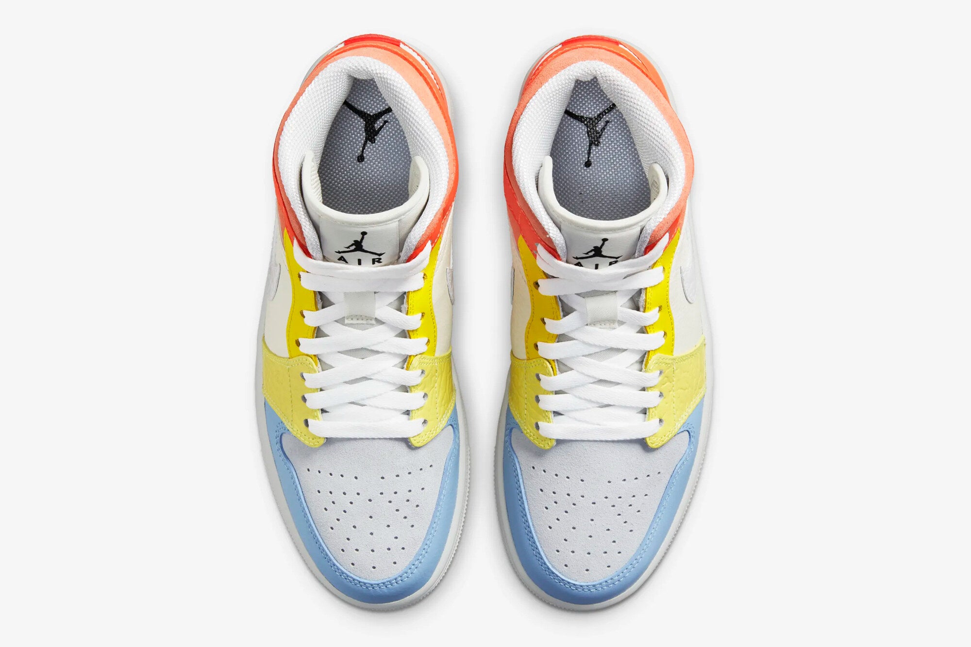 Sneakers WMNS Air Jordan 1 Mid 'To My First Coach' - Sail/White-Light Citron DJ6908-100