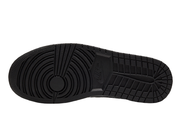 Sneakers WMNS Nike Air Jordan 1 Mid White Shadow - Black/Medium Grey-White 640734-073