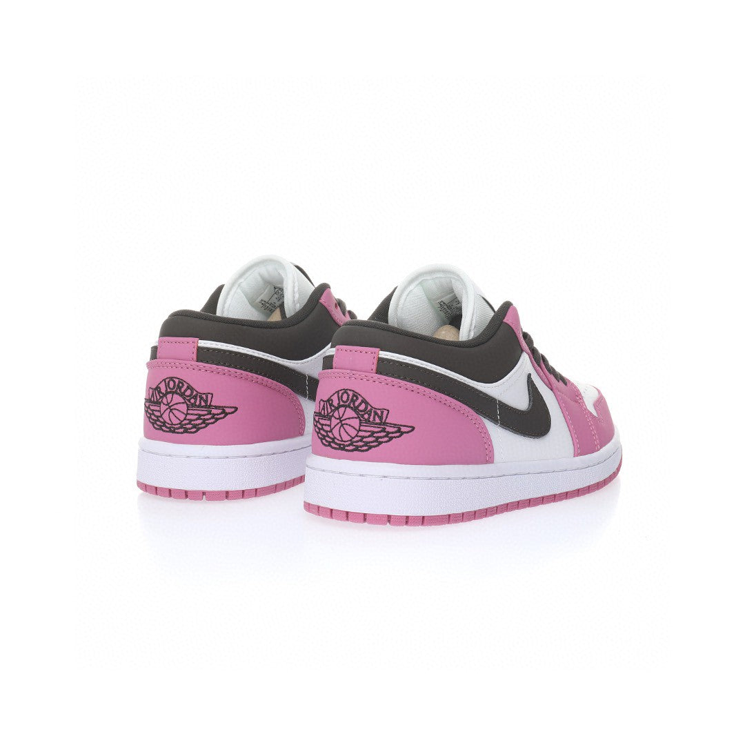 Sneakers WMNS Jordan 1 Low Berry Powder - White Black Purple DC1767-160