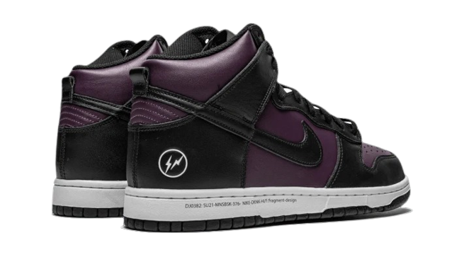 Sneakers WMNS Nike Dunk High Fragment Design Beijing - Black Purple DJ0382-600