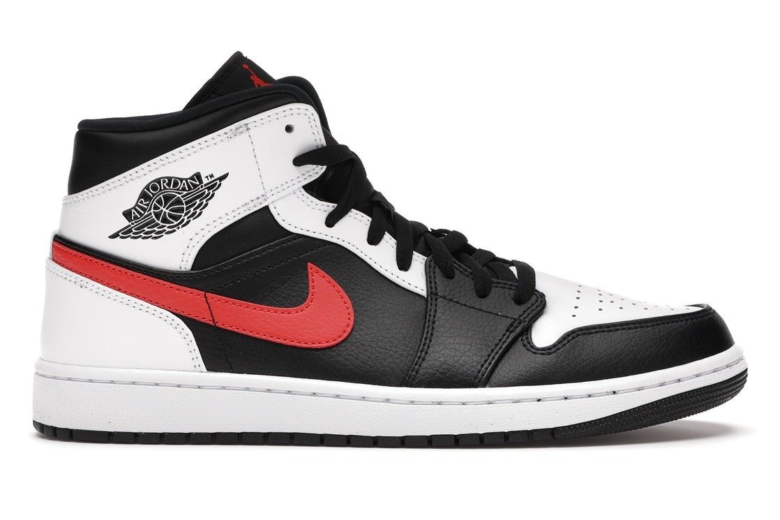 Sneakers WMNS Air Jordan 1 Mid - Black Chile - Red White 554724-075
