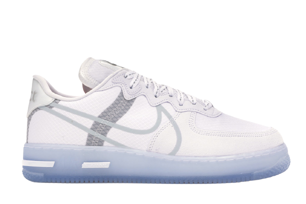 Sneakers Men Nike Air Force 1 React White Ice - WHITE CQ8879-100