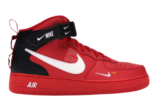 Sneakers Men Nike Air Force 1 MID 07 LV8  - Red / Rosso 804609 605