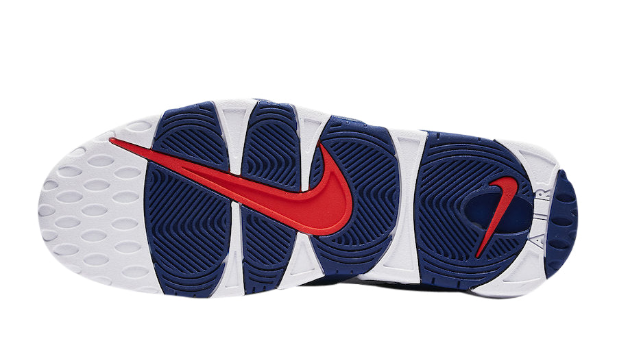 Sneakers Unisex Nike AIR MORE UPTEMPO 96 New York Knicks - Blue White 921948-101