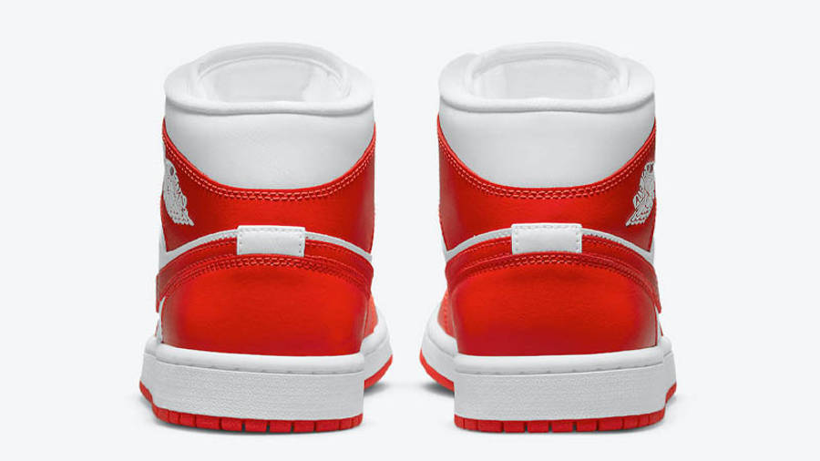 Sneakers WMNS Air Jordan 1 MID W 'ORANGE' - Orange BQ6472-116