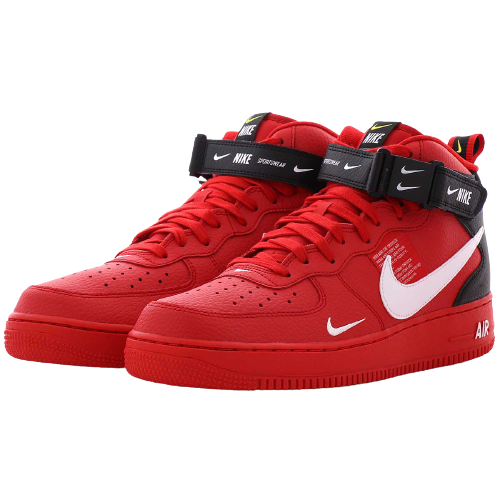 Sneakers Men Nike Air Force 1 MID 07 LV8  - Red / Rosso 804609 605