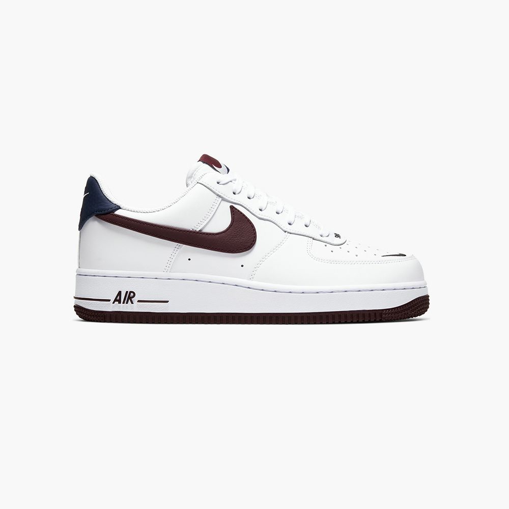 Sneakers Men NIKE AIR FORCE 1 '07 LV8 - 'WHITE NIGHT MAROON' CJ8731-100