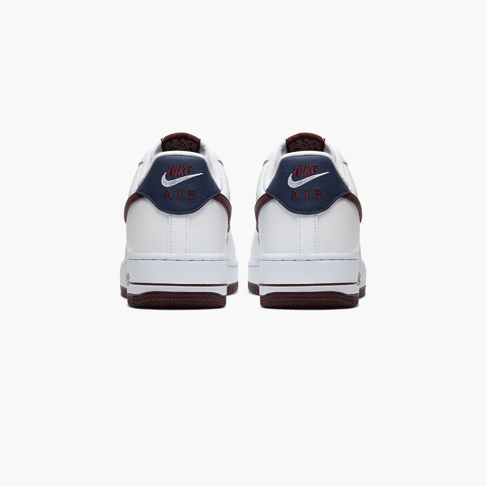 Sneakers Men NIKE AIR FORCE 1 '07 LV8 - 'WHITE NIGHT MAROON' CJ8731-100