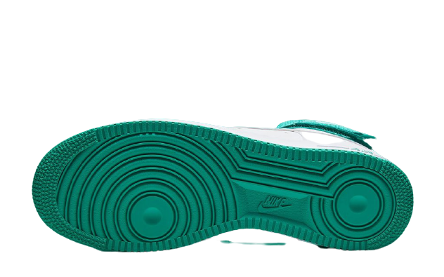 Sneakers Men Nike Air Force1 HIGH - White Neptune Green CD0910-101