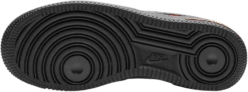 Sneakers Unisex Nike AIR FORCE 1 Low LV8 KSA GS World Pack - Black Orange CT4683-001