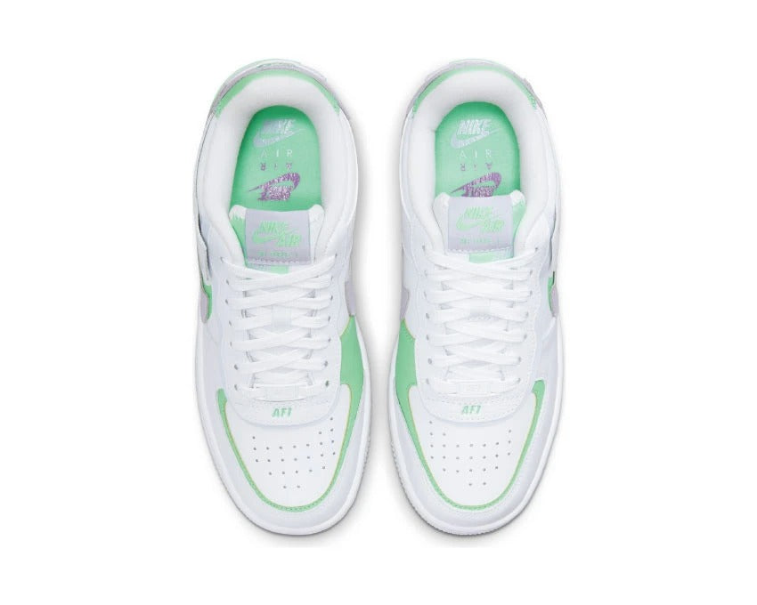 Sneakers WMNS Nike Air Force 1 Shadow - White Lime / Infinite Lilac CU8591-103