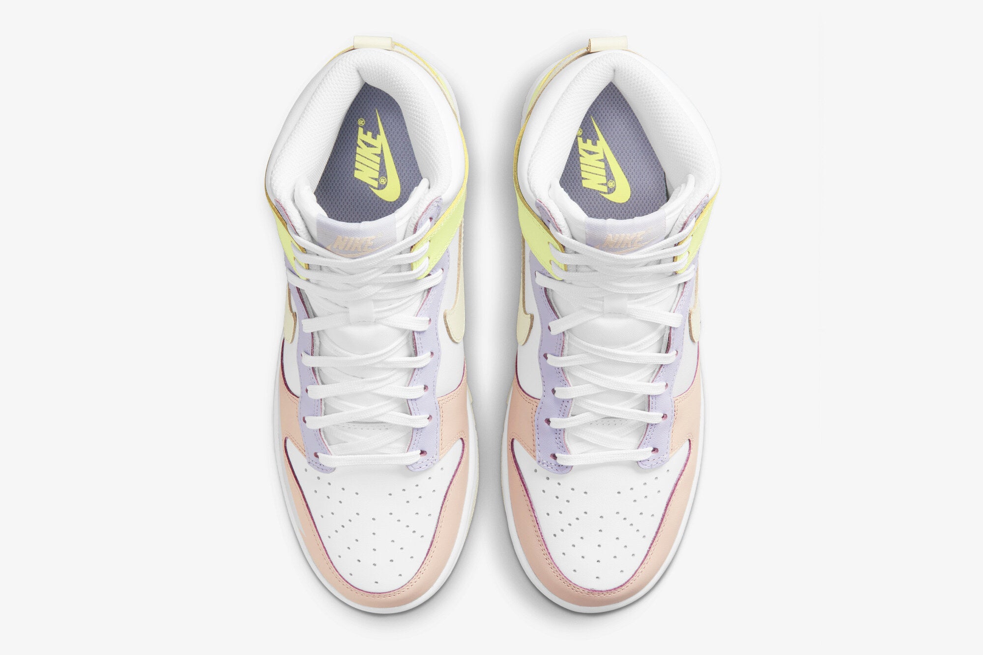 Sneakers Women Nike Dunk High Lemon Twist - Yellow/White DD1869-108