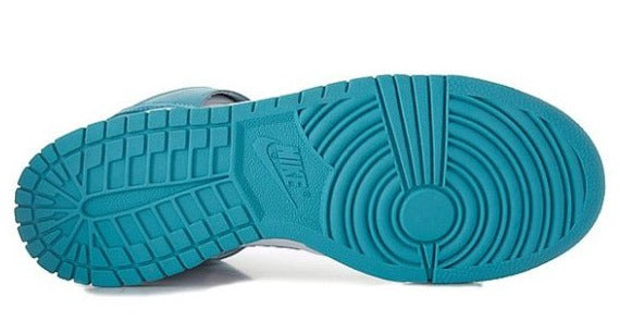 Sneakers Unisex Nike Dunk High - White/Mineral Blue 317982-114