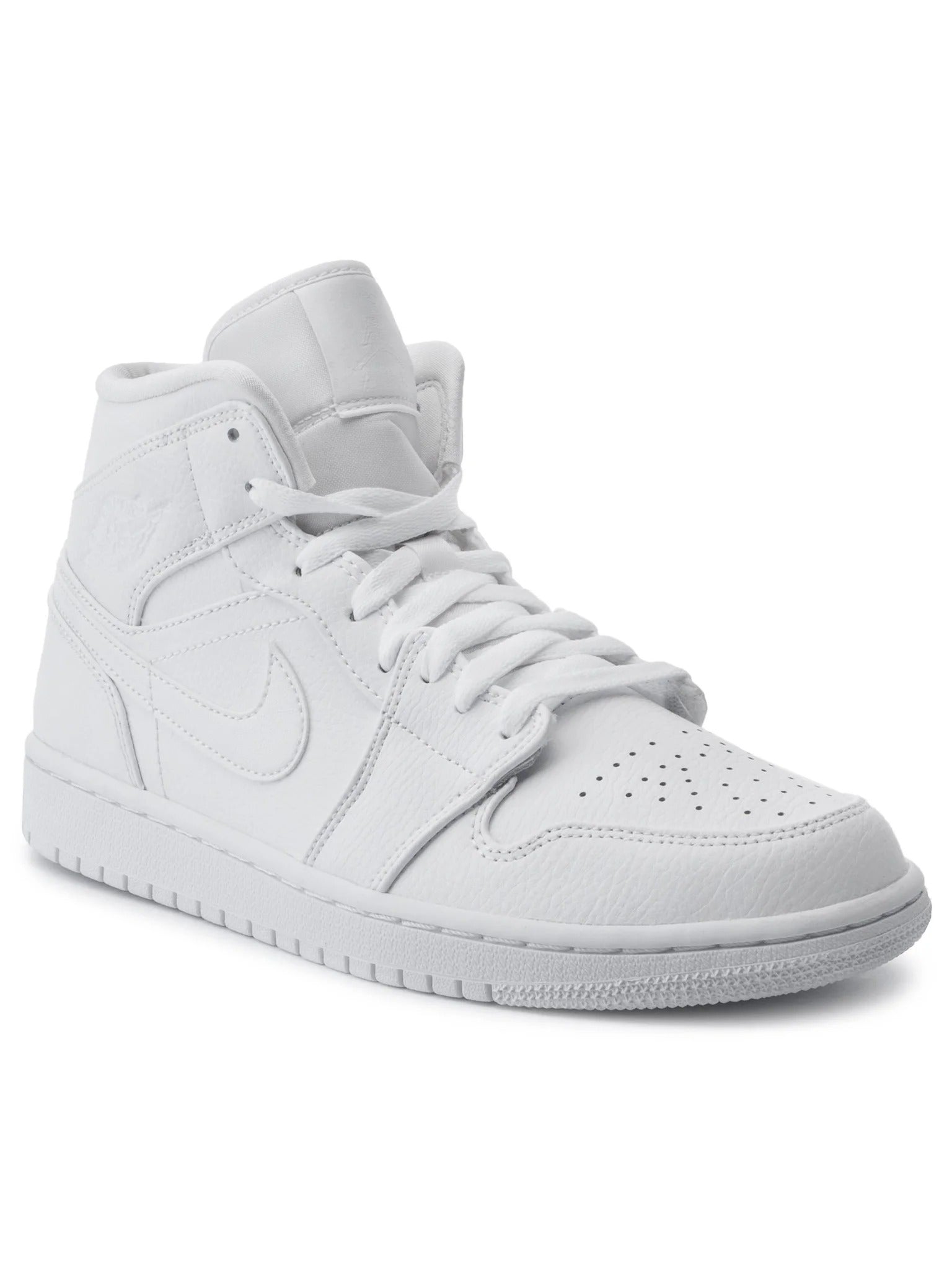 Sneakers WMNS Air Jordan 1 MID (2019) - Triple White 554724-129