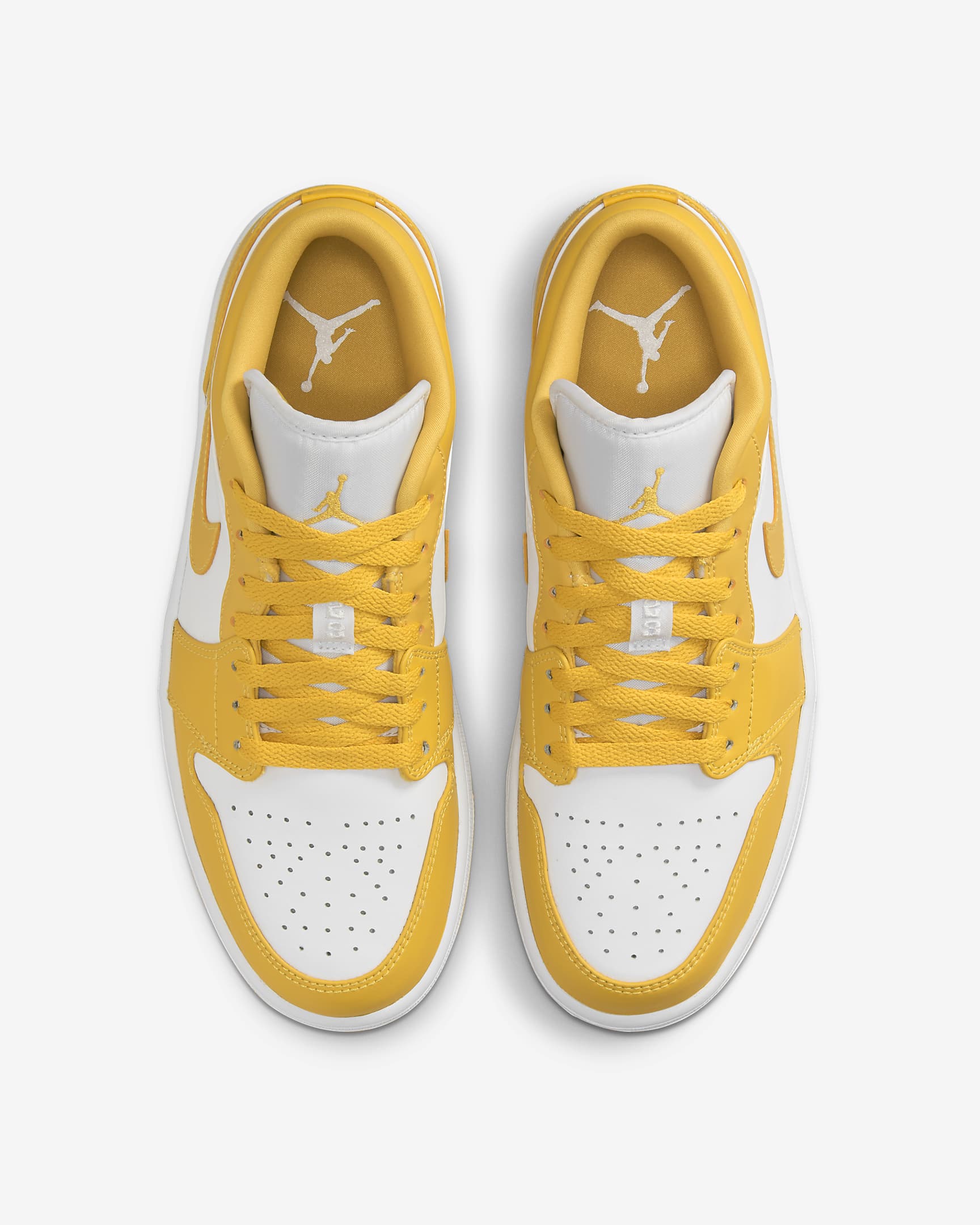 Sneakers WMNS Air Jordan 1 Low - White Yellow 553558-171