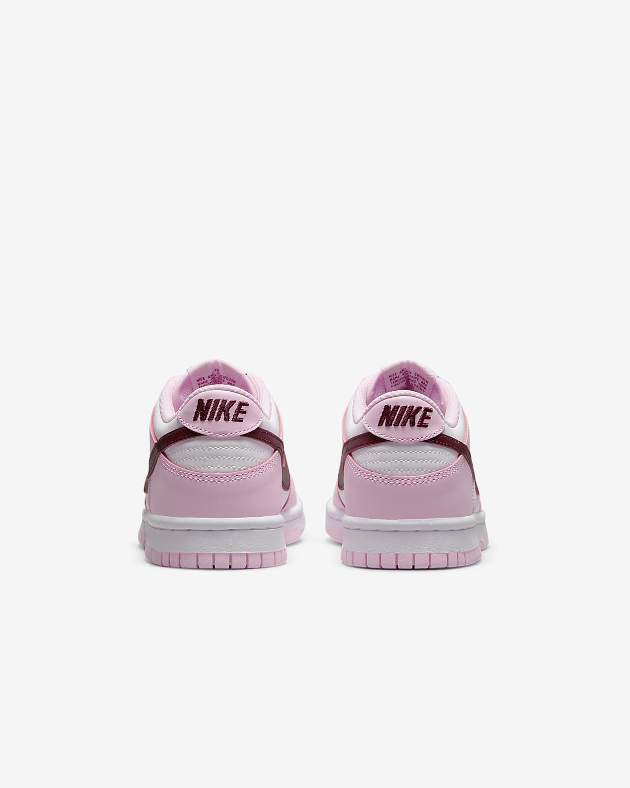 Sneakers WMNS Nike Dunk Low - Pink/Red/White CW1590-601