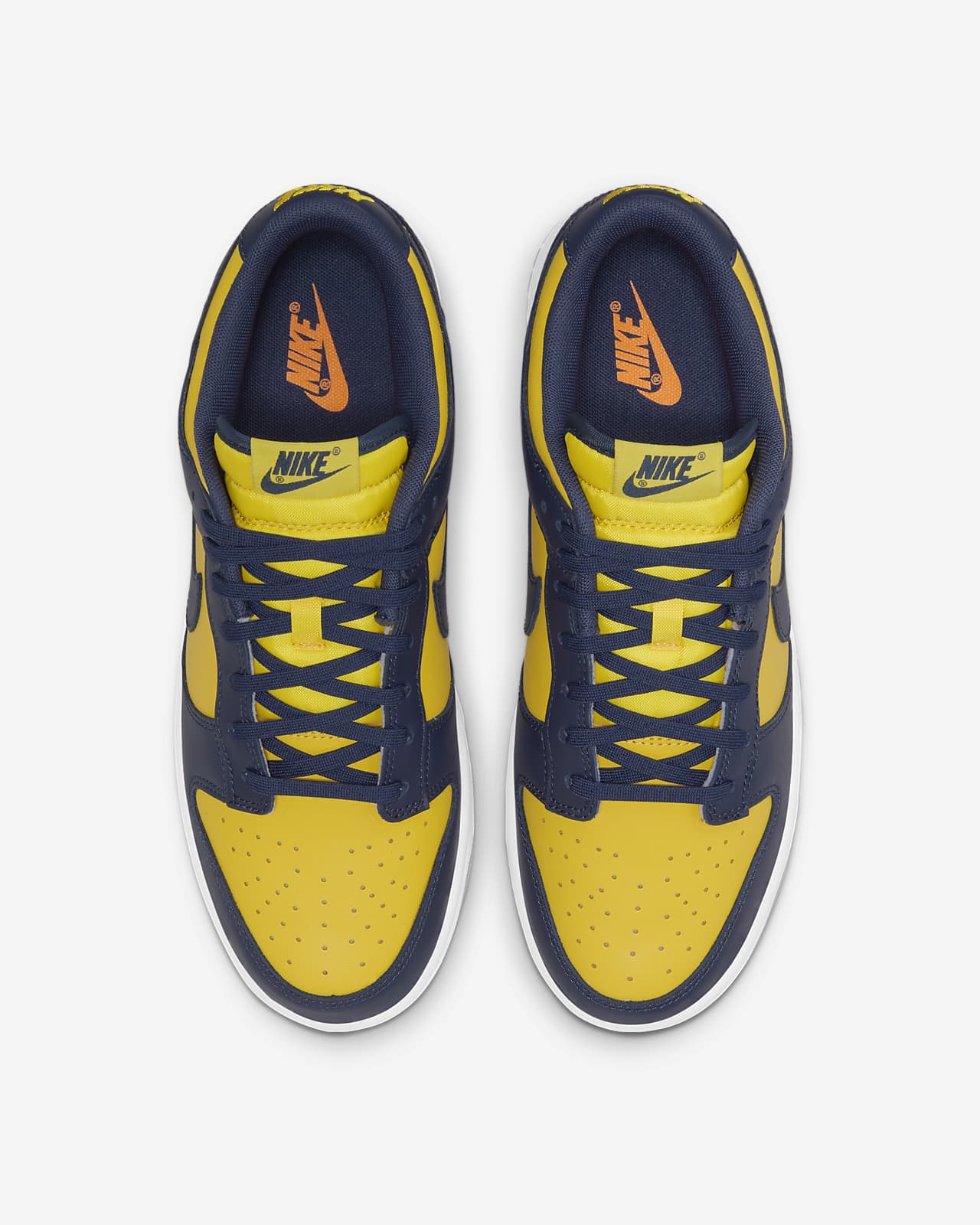 Sneakers WMNS Nike Dunk Low Michigan -  Yellow Black - DD1391-700